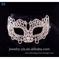 High quality crystal christmas cheap party face mask